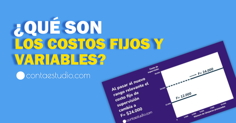 ¿Qué son los costos fijos y variables?