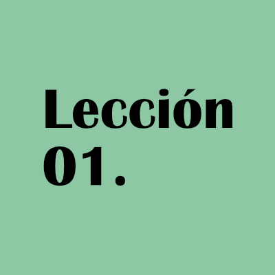Lección 1